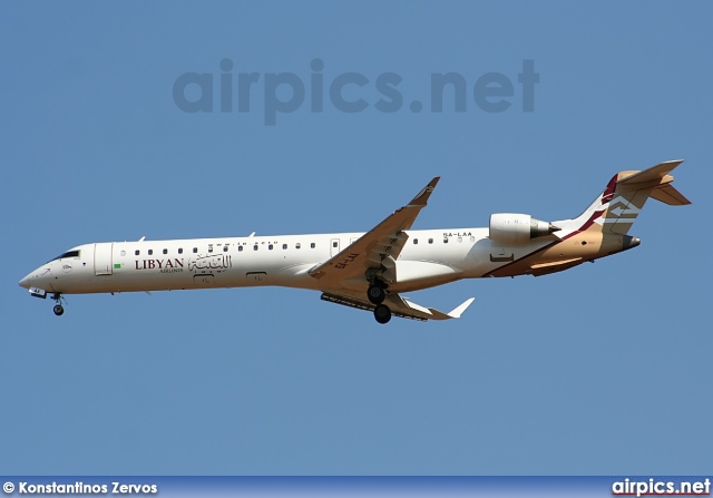 5A-LAA, Bombardier CRJ-900ER, Libyan Airlines