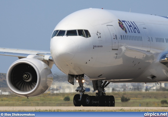 HS-TJS, Boeing 777-200ER, Thai Airways