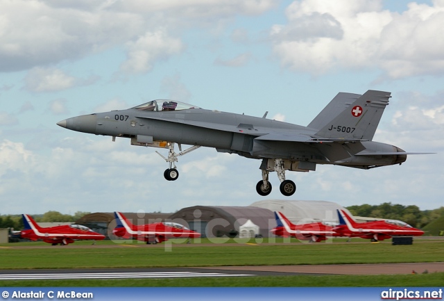 J-5007, Boeing (McDonnell Douglas) F/A-18-C Hornet, Swiss Air Force