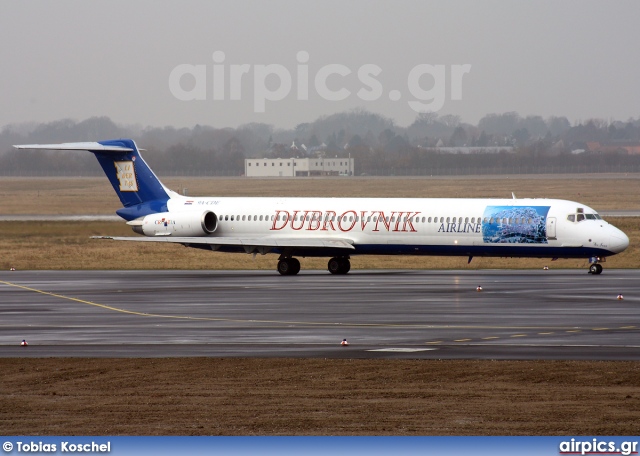 9A-CDE, McDonnell Douglas MD-82, Dubrovnik Airline