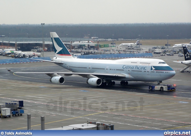 B-HOW, Boeing 747-400, Cathay Pacific