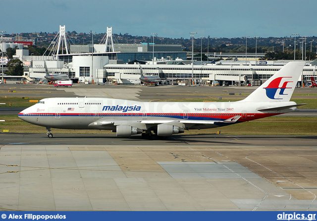 9M-MPL, Boeing 747-400, Malaysia Airlines