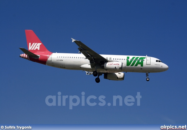 LZ-MDA, Airbus A320-200, Air VIA