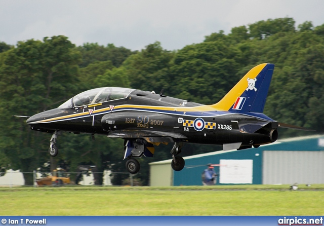 XX285, British Aerospace (Hawker Siddeley) Hawk-T.1A, Royal Air Force