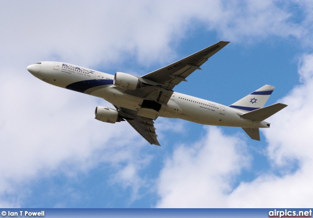 4X-ECC, Boeing 777-200ER, EL AL