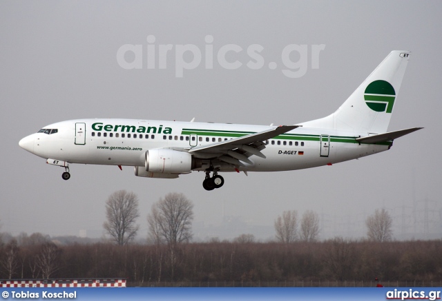 D-AGET, Boeing 737-700, Germania