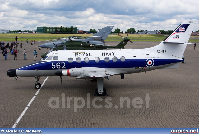 XX488, British Aerospace JetStream-T.2, Royal Navy - Fleet Air Arm