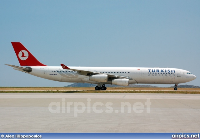 TC-JII, Airbus A340-300, Turkish Airlines