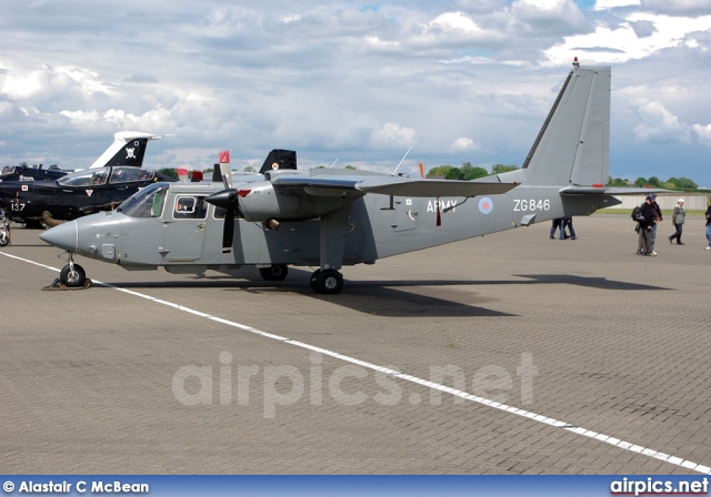 ZG846, Britten-Norman Islander-AL.1, Army Air Corps (UK)