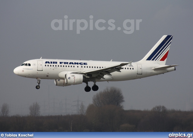 F-GRXL, Airbus A319-100LR, Air France