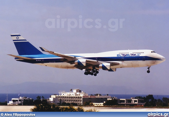 4X-ELA, Boeing 747-400, EL AL