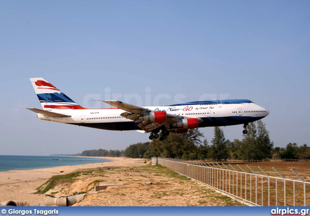 HS-UTK, Boeing 747-300M, One-Two-Go