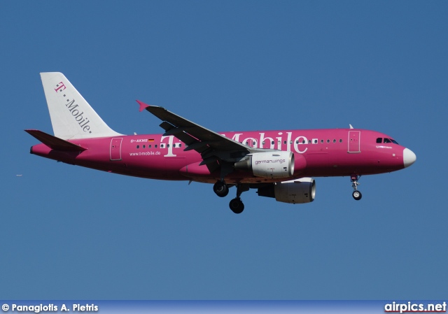 D-AKNS, Airbus A319-100, Germanwings