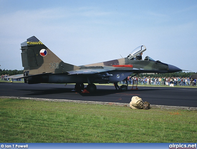 3911, Mikoyan-Gurevich MiG-29-A, Czech Air Force