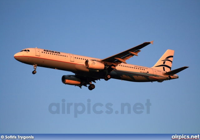 SX-DVZ, Airbus A321-200, Aegean Airlines