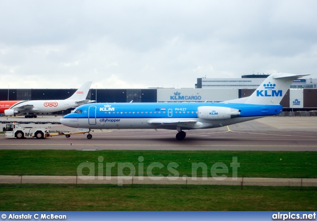 PH-KZT, Fokker 70, KLM Cityhopper