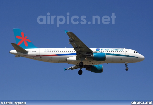 G-OOPX, Airbus A320-200, First Choice Airways