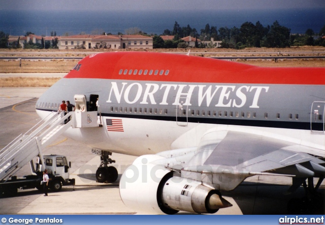 N625US, Boeing 747-200B, Northwest Airlines