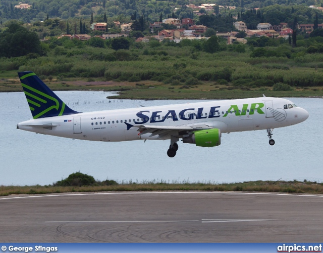 OM-HLD, Airbus A320-200, Seagle Air