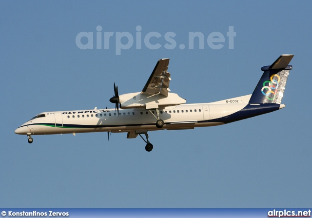 G-ECOE, De Havilland Canada DHC-8-400Q Dash 8, Olympic Air