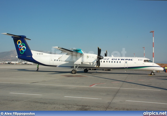 G-ECOE, De Havilland Canada DHC-8-400Q Dash 8, Olympic Air