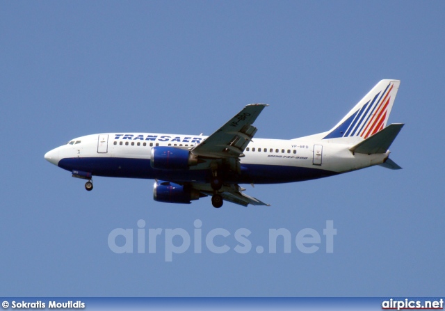 VP-BPD, Boeing 737-500, Transaero