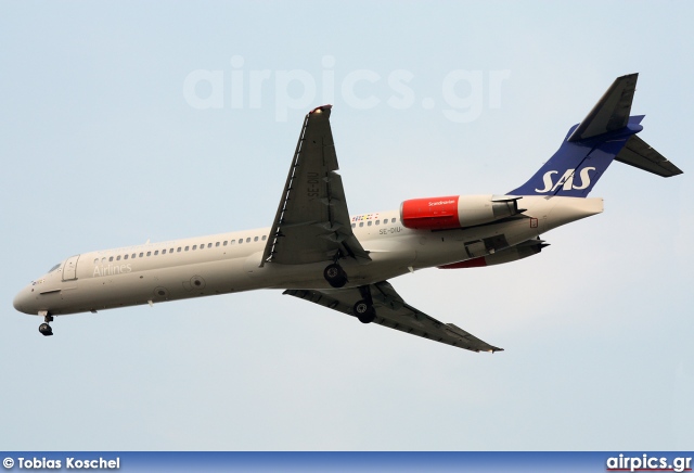 SE-DIU, McDonnell Douglas MD-87, Scandinavian Airlines System (SAS)