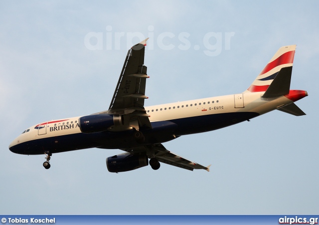 G-EUYC, Airbus A320-200, British Airways