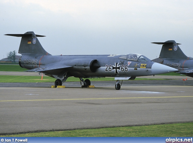 26-66, Lockheed F-104-G Starfighter, German Navy