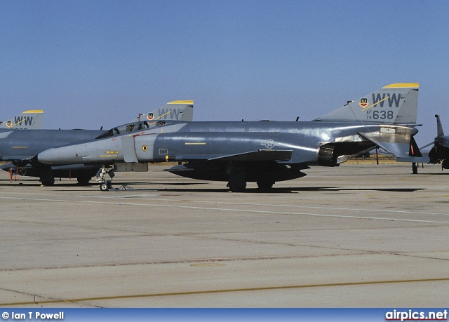 74-1638, McDonnell Douglas F-4-E Phantom II, United States Air Force