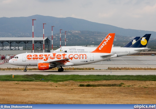 G-EZBM, Airbus A319-100, easyJet