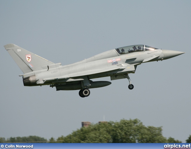 ZJ803, Eurofighter Typhoon-T.1, Royal Air Force