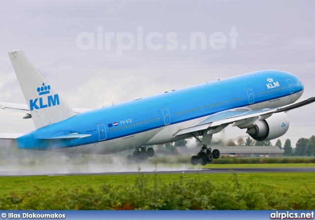 PH-BQI, Boeing 777-200ER, KLM Royal Dutch Airlines