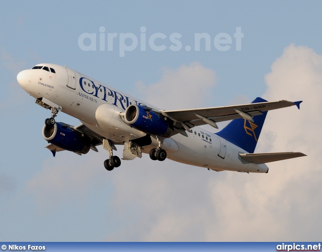 5B-DBP, Airbus A319-100, Cyprus Airways