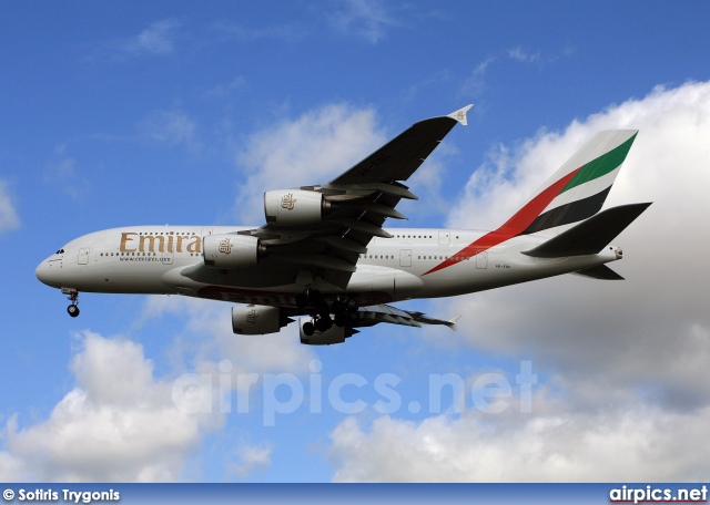 A6-EDC, Airbus A380-800, Emirates