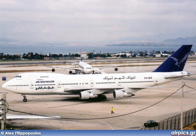 P4-GFE, Boeing 747-200B, Air Gulf Falcon