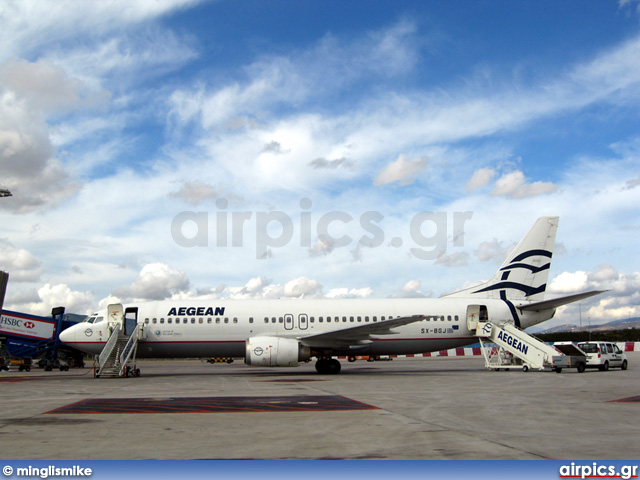 SX-BGJ, Boeing 737-400, Aegean Airlines