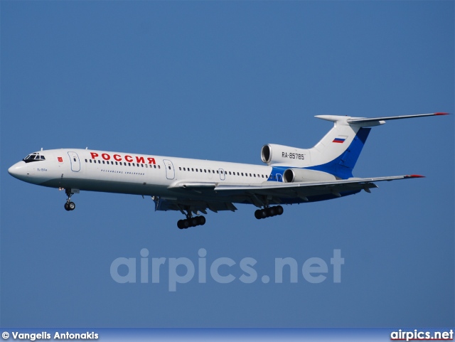 RA-85785, Tupolev Tu-154-M, Rossiya Airlines