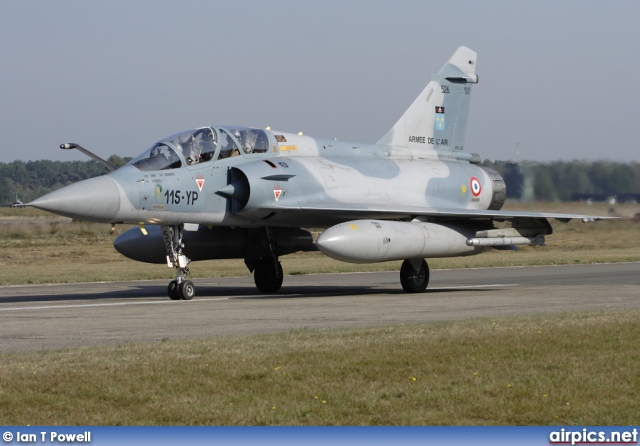 526, Dassault Mirage 2000-B, French Air Force