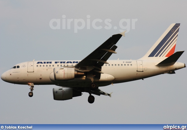 F-GUGF, Airbus A318-100, Air France