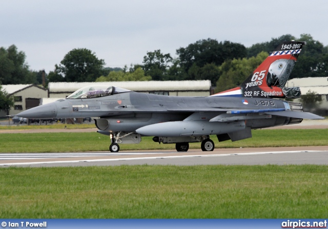 J-876, Lockheed F-16-AM Fighting Falcon, Royal Netherlands Air Force