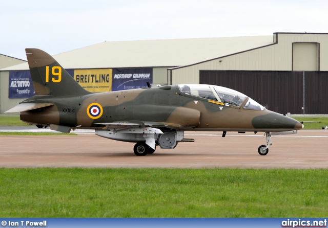 XX184, British Aerospace (Hawker Siddeley) Hawk-T.1, Royal Air Force