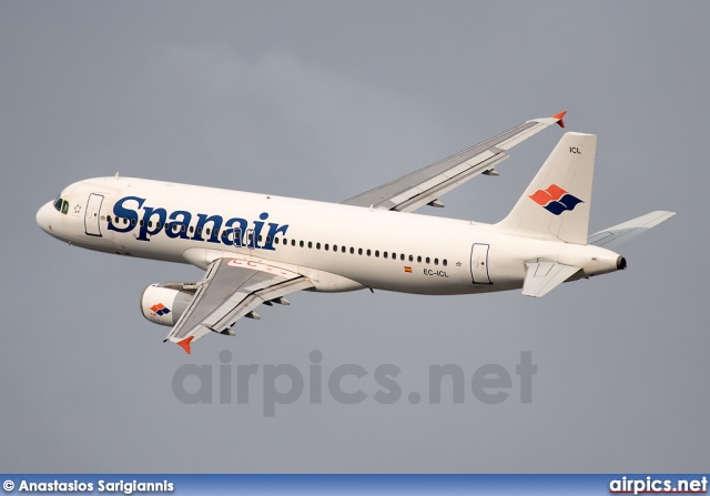 EC-ICL, Airbus A320-200, Spanair