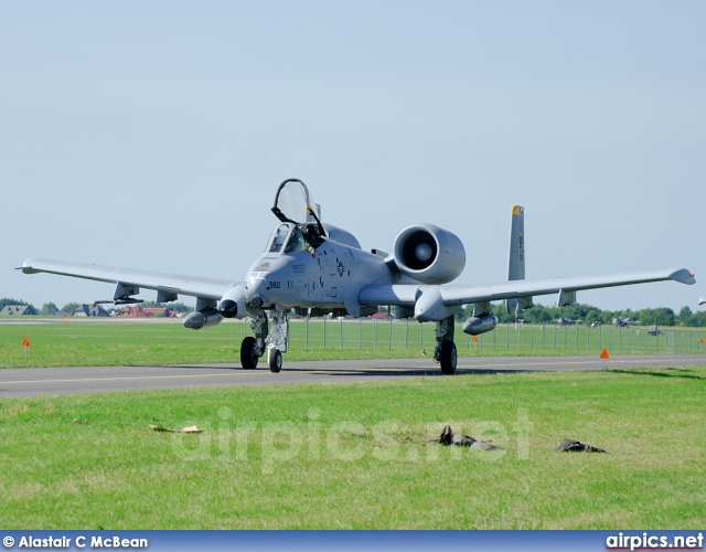 81-0960, Fairchild A-10-A Thunderbolt II, United States Air Force