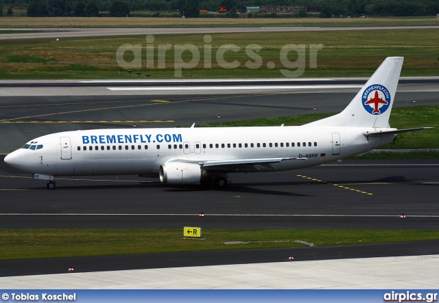 D-ABRE, Boeing 737-400, Bremenfly