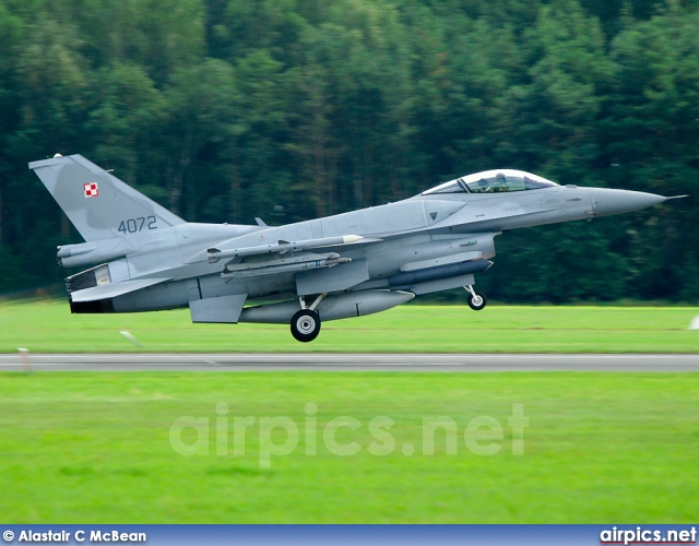 4072, Lockheed F-16-C Fighting Falcon, Polish Air Force