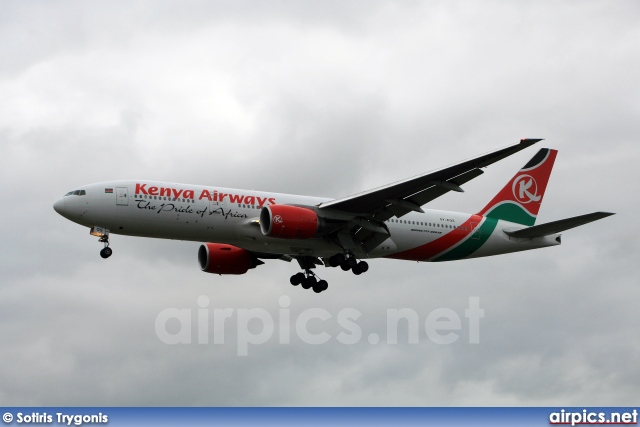 5Y-KQS, Boeing 777-200ER, Kenya Airways