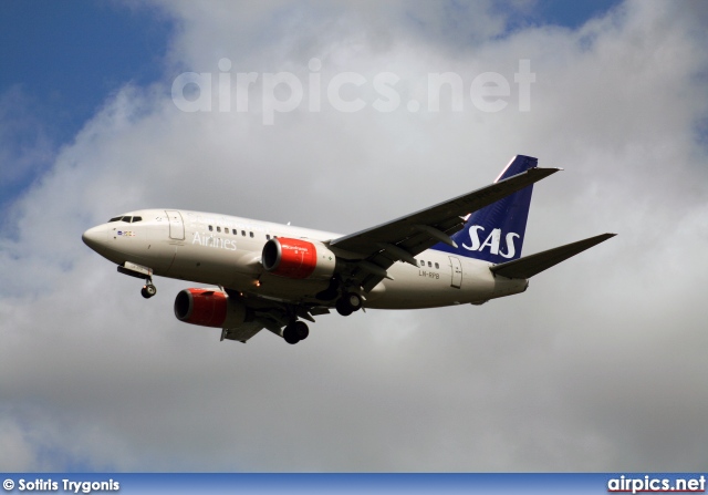 LN-RPB, Boeing 737-600, Scandinavian Airlines System (SAS)