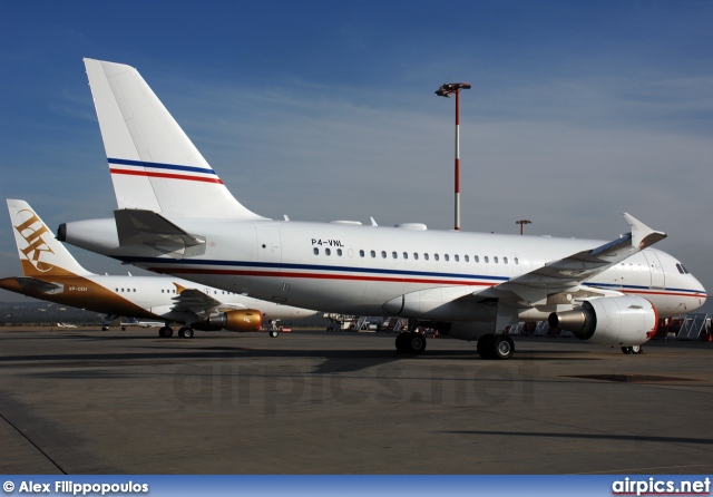 P4-VNL, Airbus A319-100CJ, Private