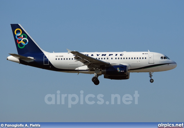 SX-OAN, Airbus A319-100, Olympic Air